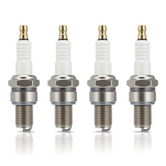 Hipa BR8ES Spark Plugs pack of 4 with packaging