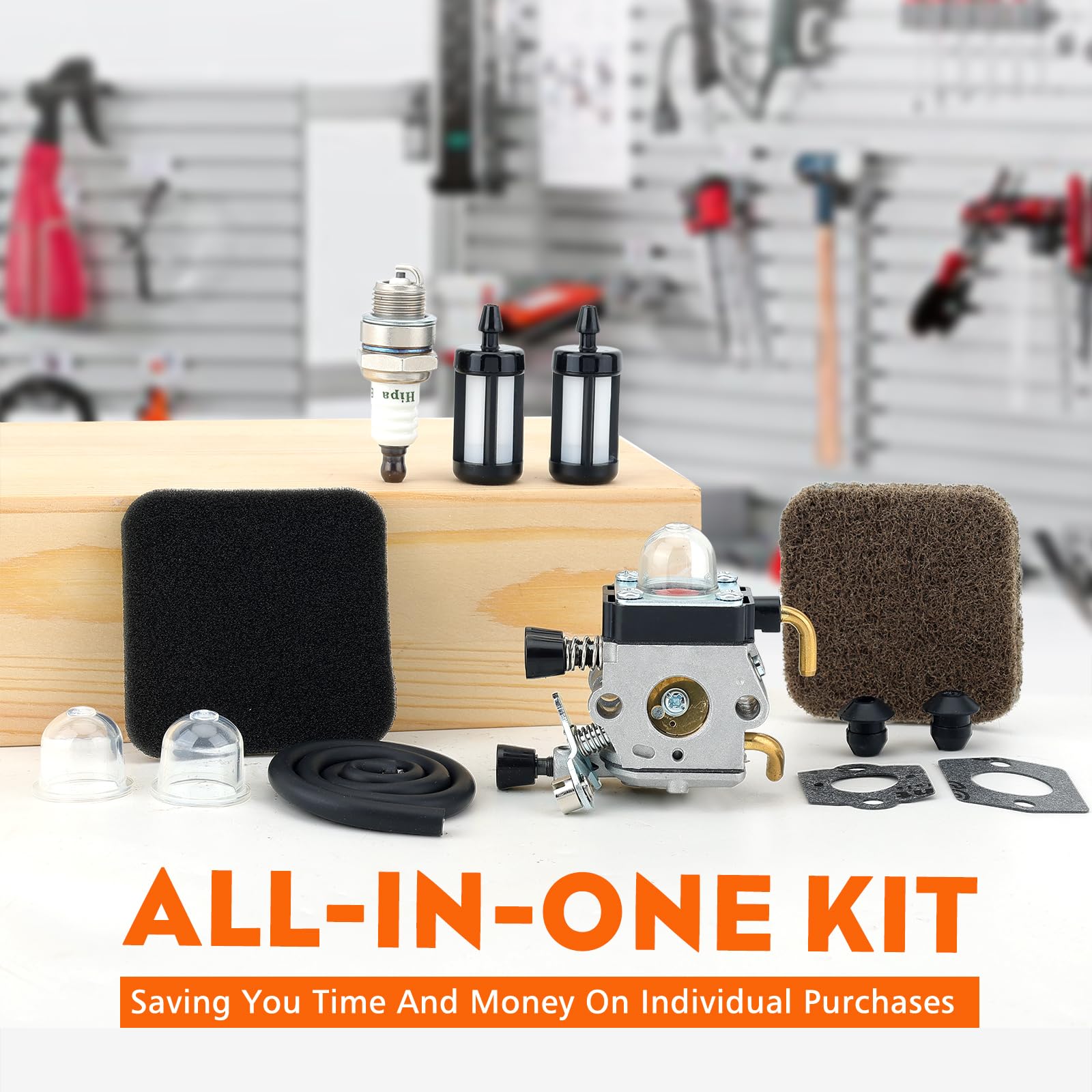 Hipa Carburetor Kit installation guide with tools