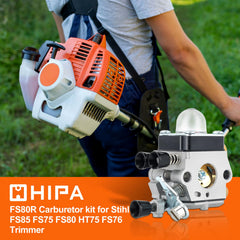 Hipa Carburetor Kit parts including gaskets and filters