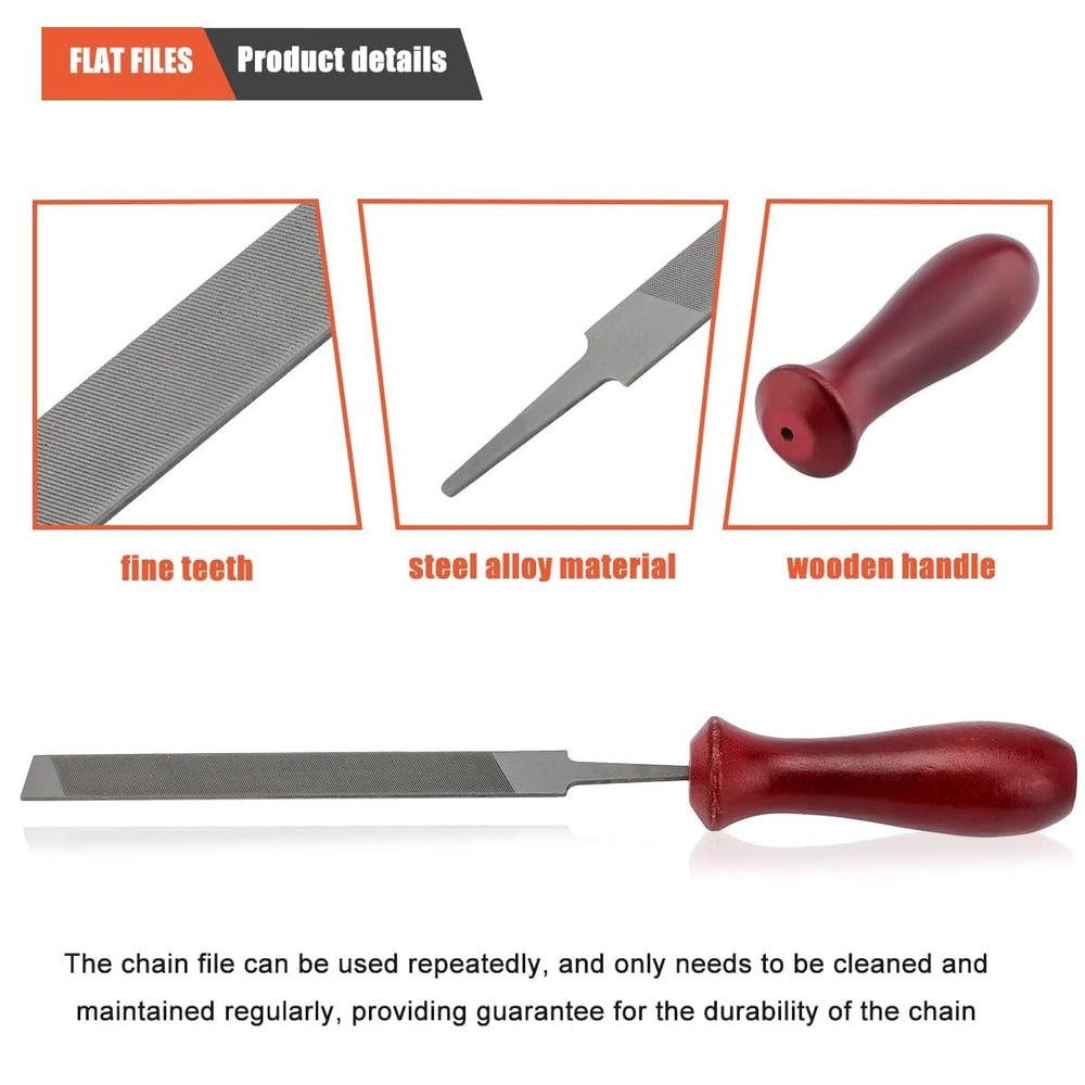 Hipa chainsaw file kit in use outdoors
