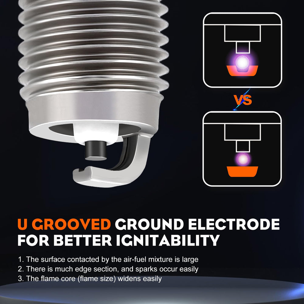 Hipa DCPR6E Spark Plug comparison to NGK DCPR6E