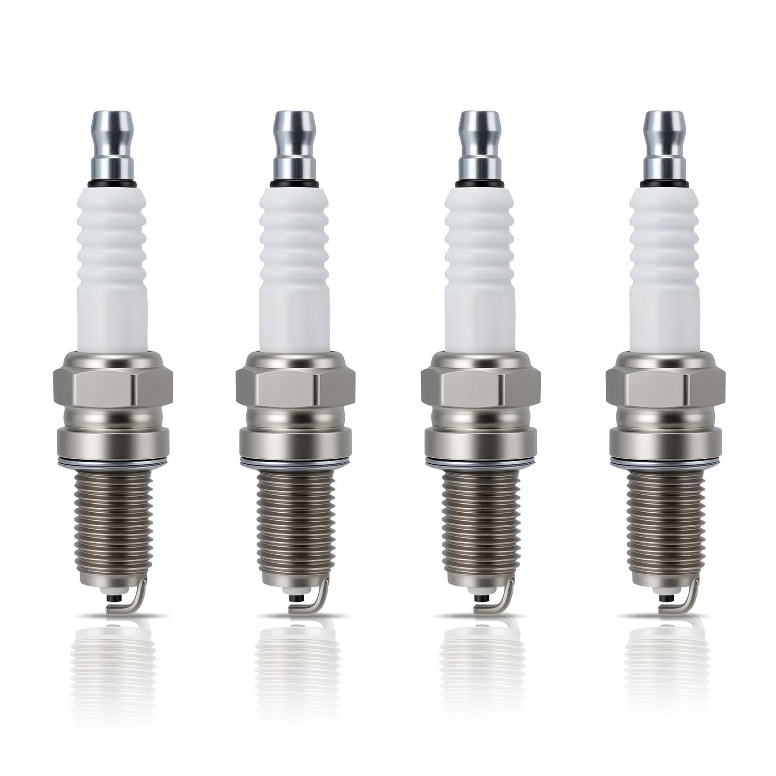 Hipa DCPR8E spark plugs pack of 4 front view