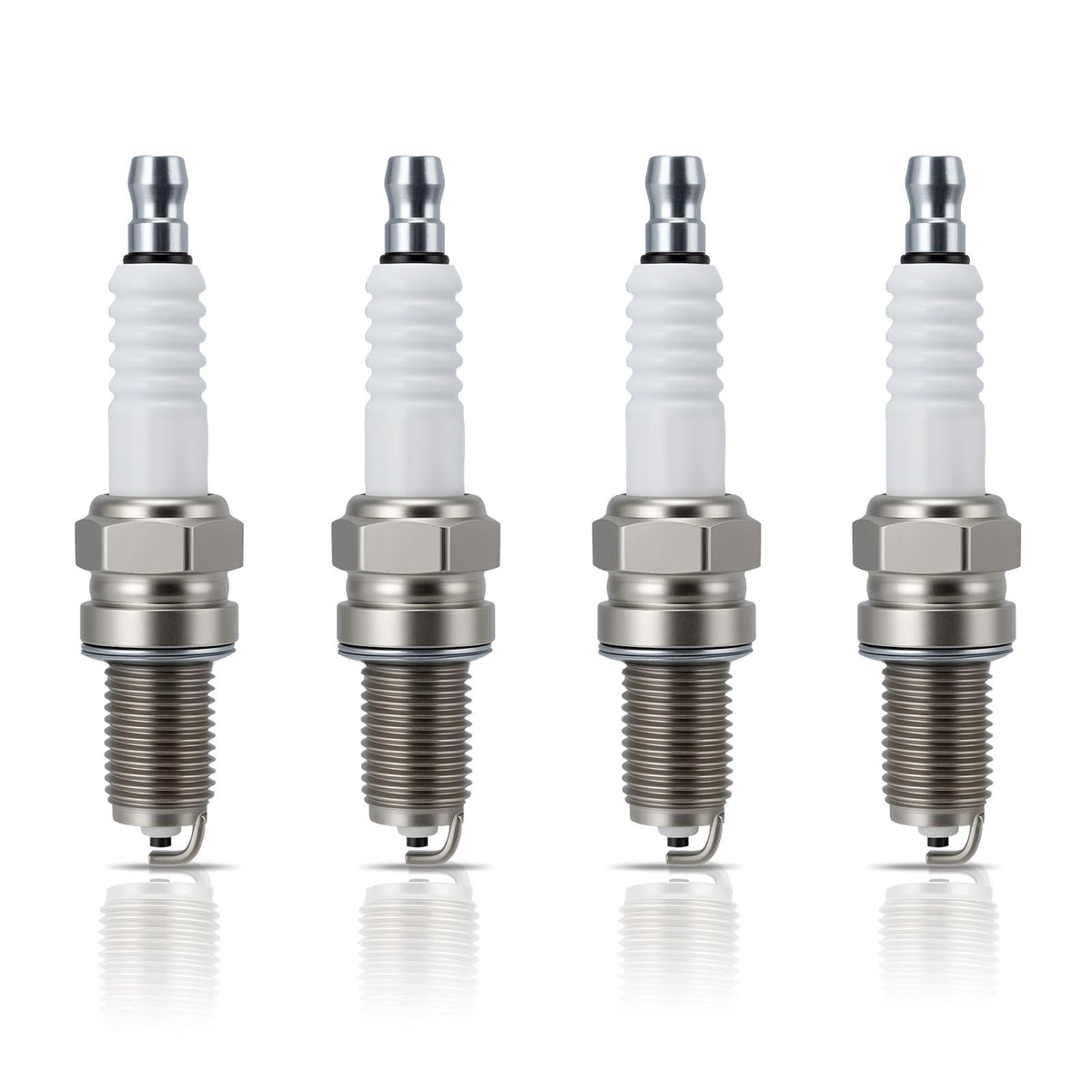 Hipa DCPR8E spark plugs pack of 4 front view