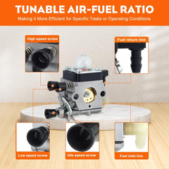 Hipa FS38 Carburetor with included gaskets and filters