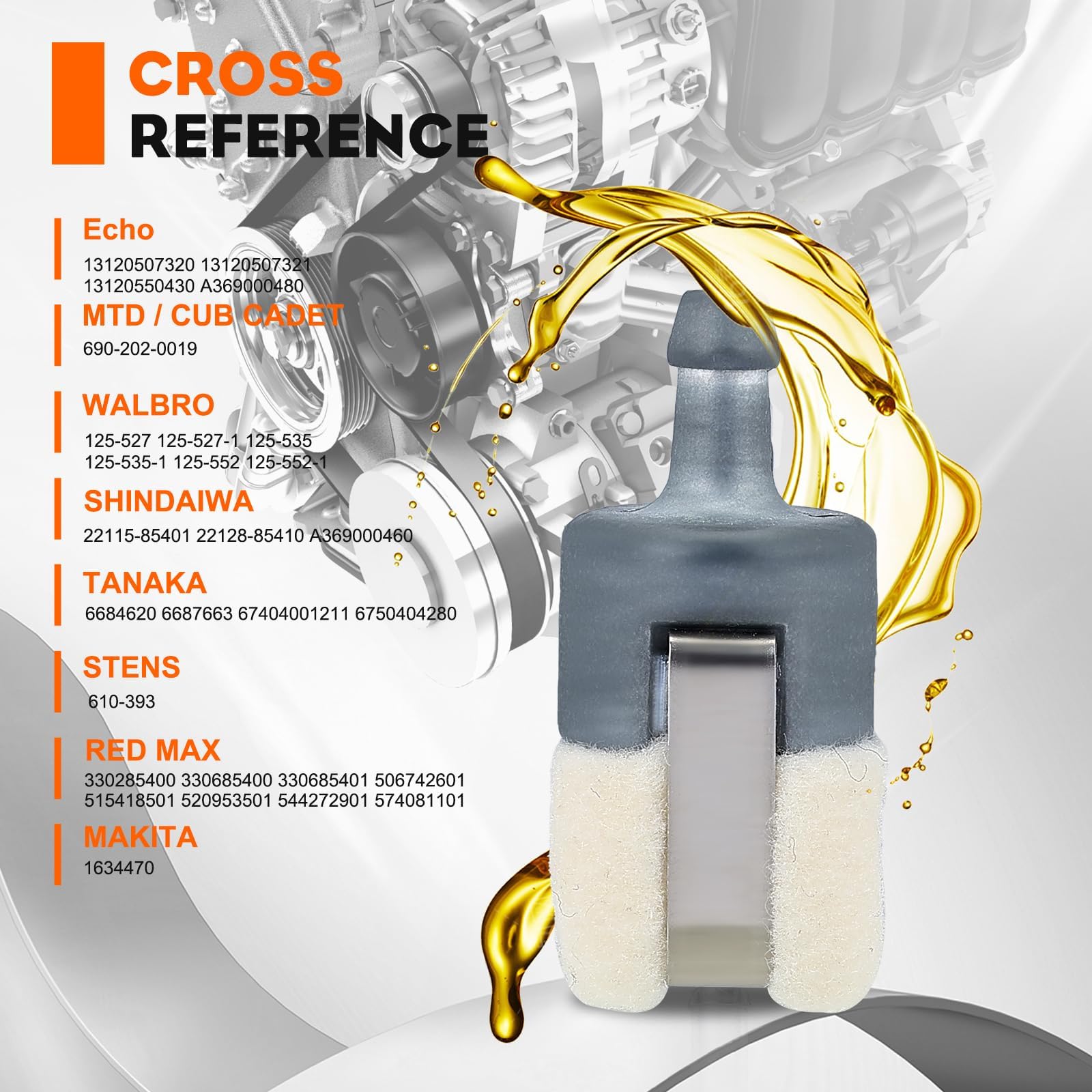 Hipa Fuel Filter Pack dimensions and details