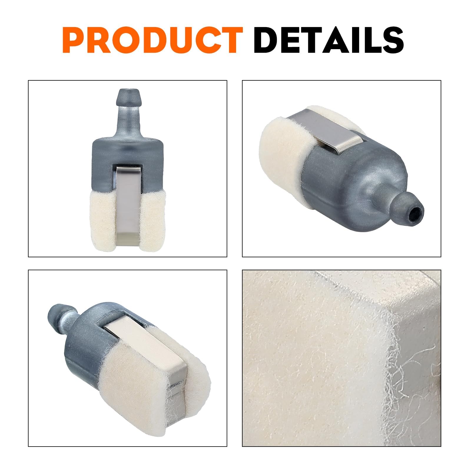 Hipa Fuel Filter used on ECHO string trimmer