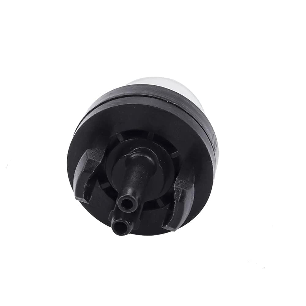 Hipa primer bulb installed on chainsaw