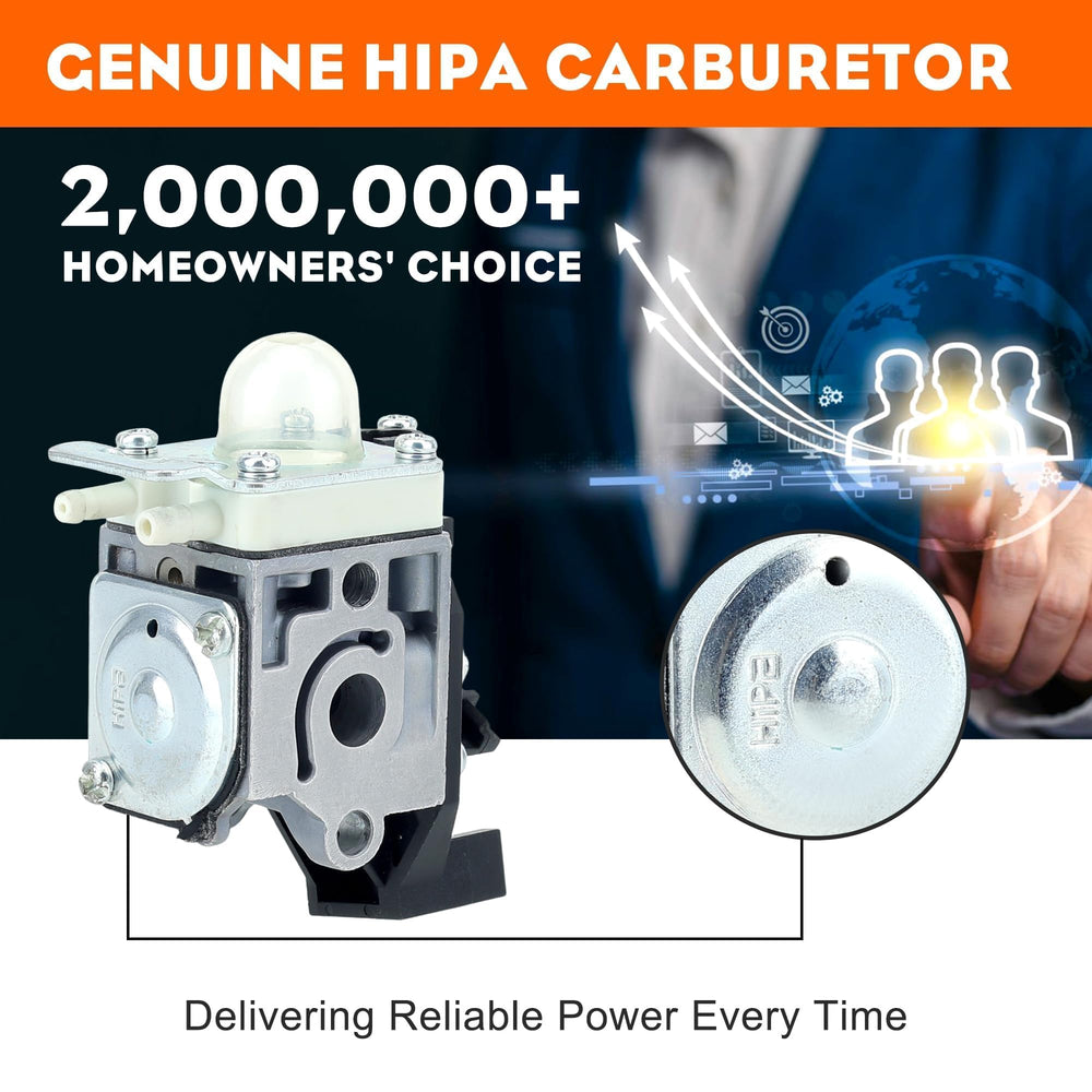 Hipa SRM 225 Carburetor and spark plug set