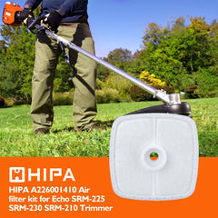 Hipa SRM225 Tune Up Kit contents including air filter and spark plug