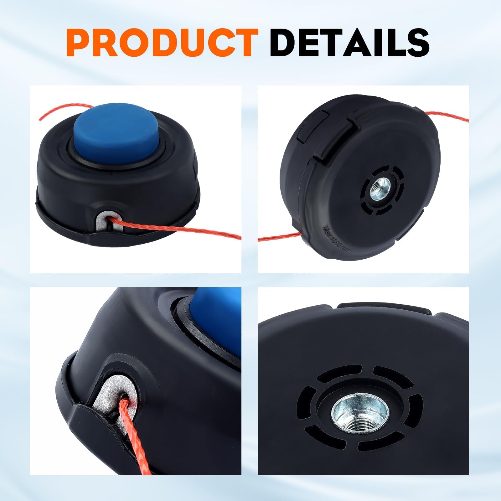 Hipa T35 Trimmer Head showing compatibility with multiple models
