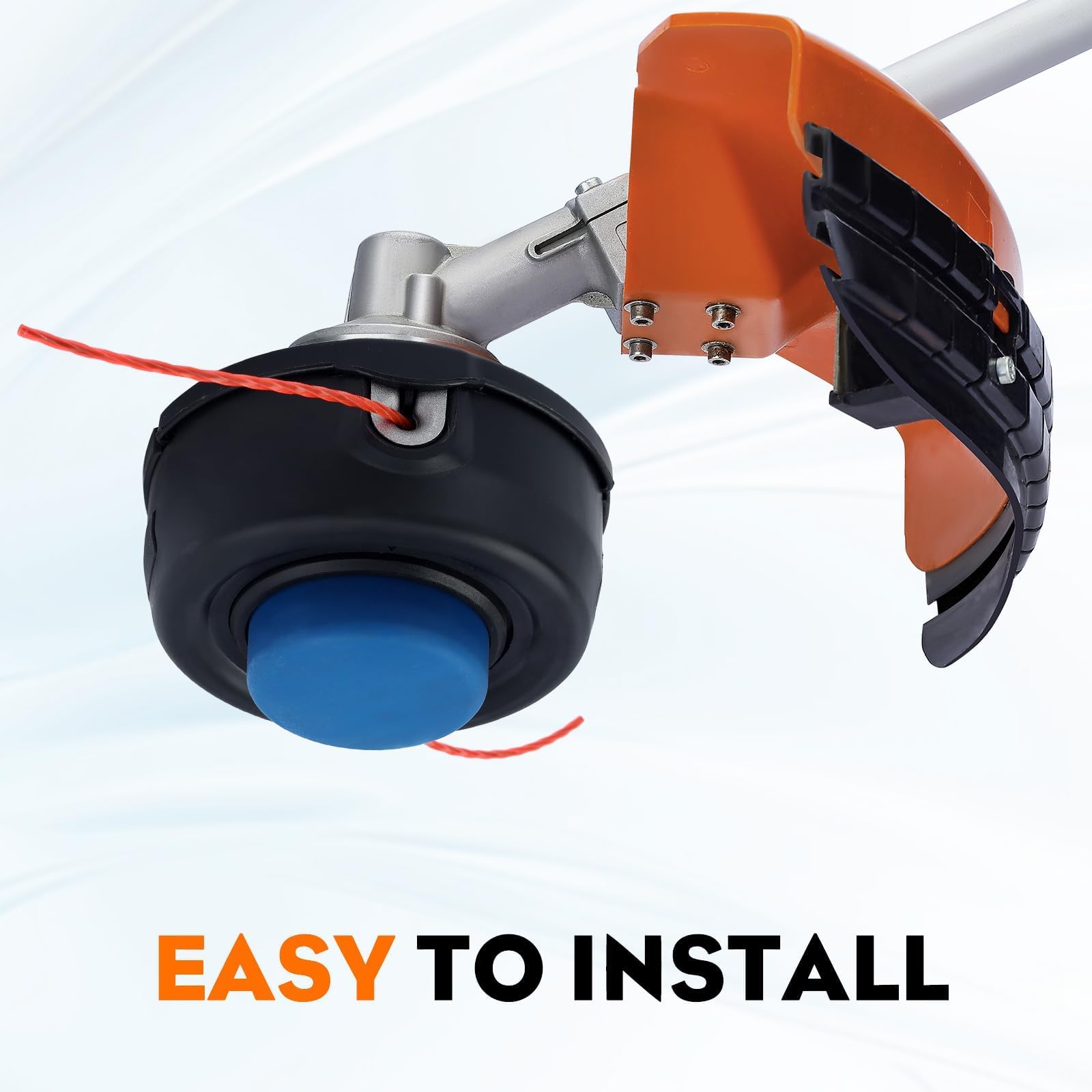 Hipa T35 Trimmer Head with easy feed mechanism demonstration
