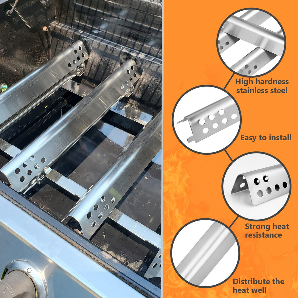 Hisencn replacement heat plates for Char-Broil 4 burner grill