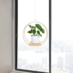 hismocal Hanging Planter with adjustable rope length