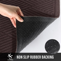 HIYARD absorbent doormat capturing dirt and moisture