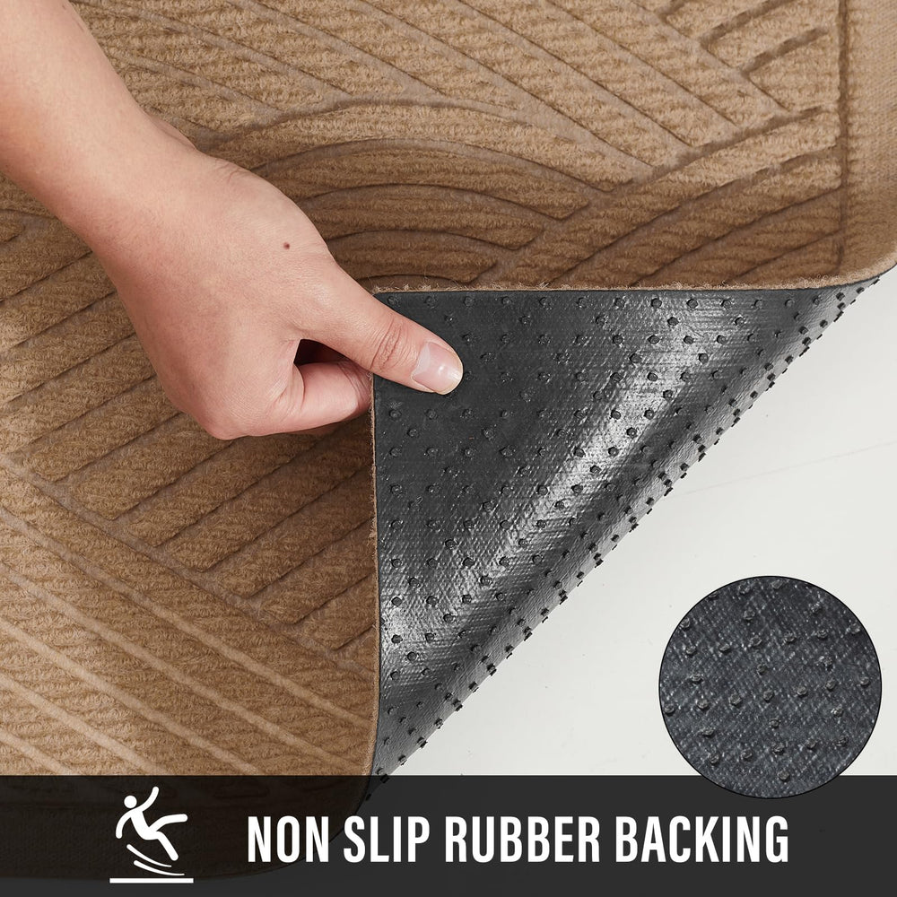 HIYARD door mat capturing dirt and moisture