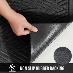 HIYARD door mat capturing dirt and moisture