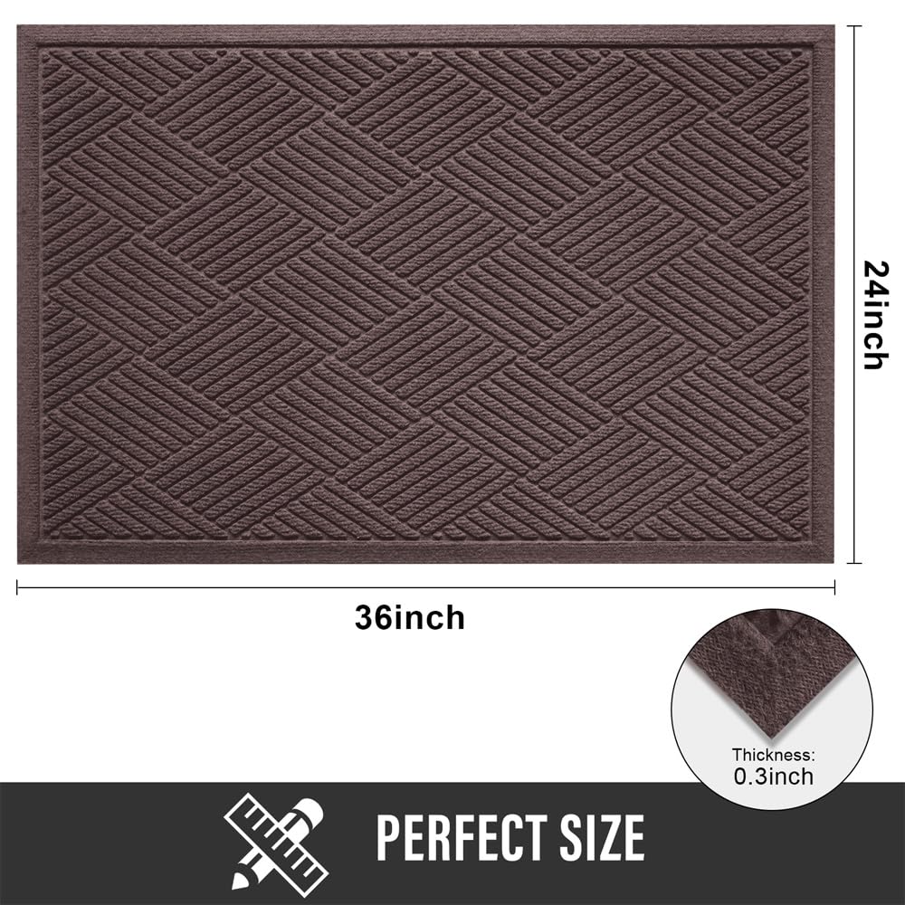 HIYARD doormat easy cleaning with garden hose