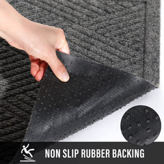 HIYARD doormat in an entryway with shoes