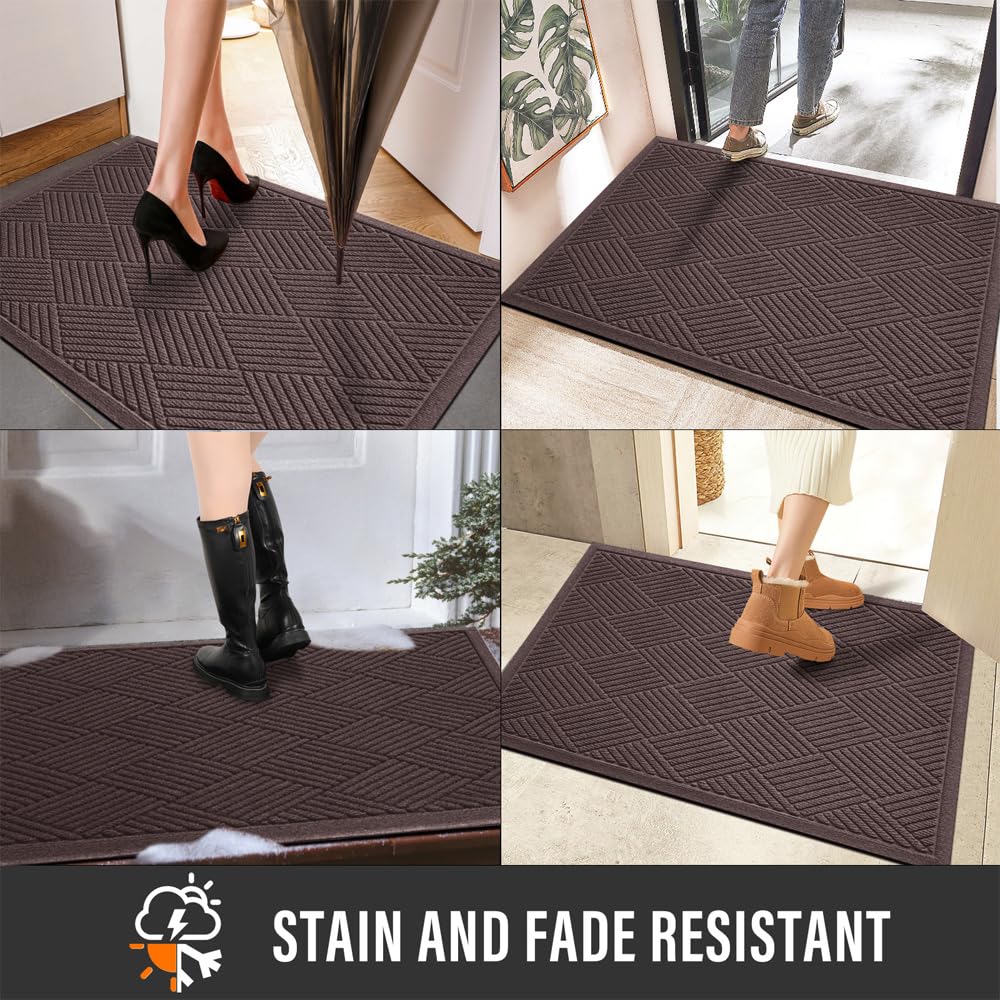 HIYARD doormat low profile design with door open