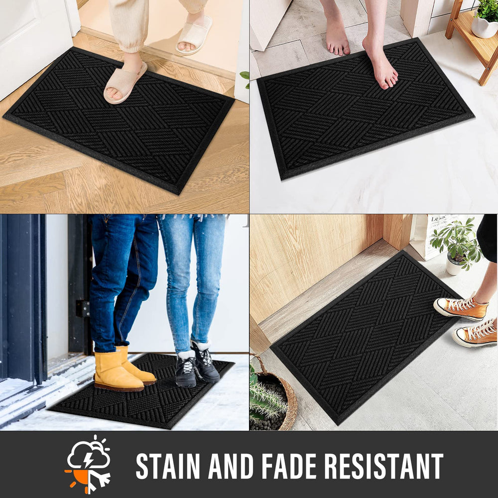 HIYARD durable doormat with water absorption feature