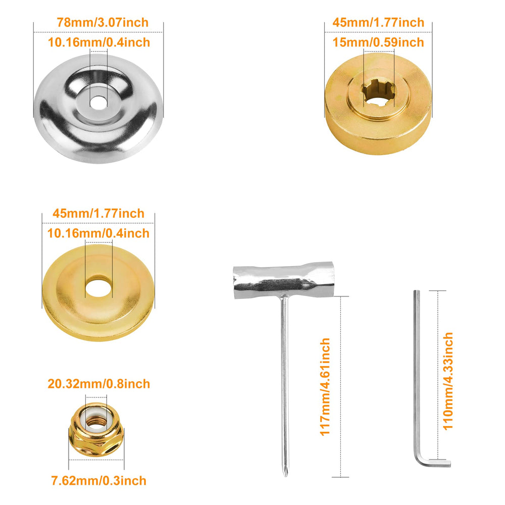 HK 9-inch Brush Cutter Blades showing the teeth design