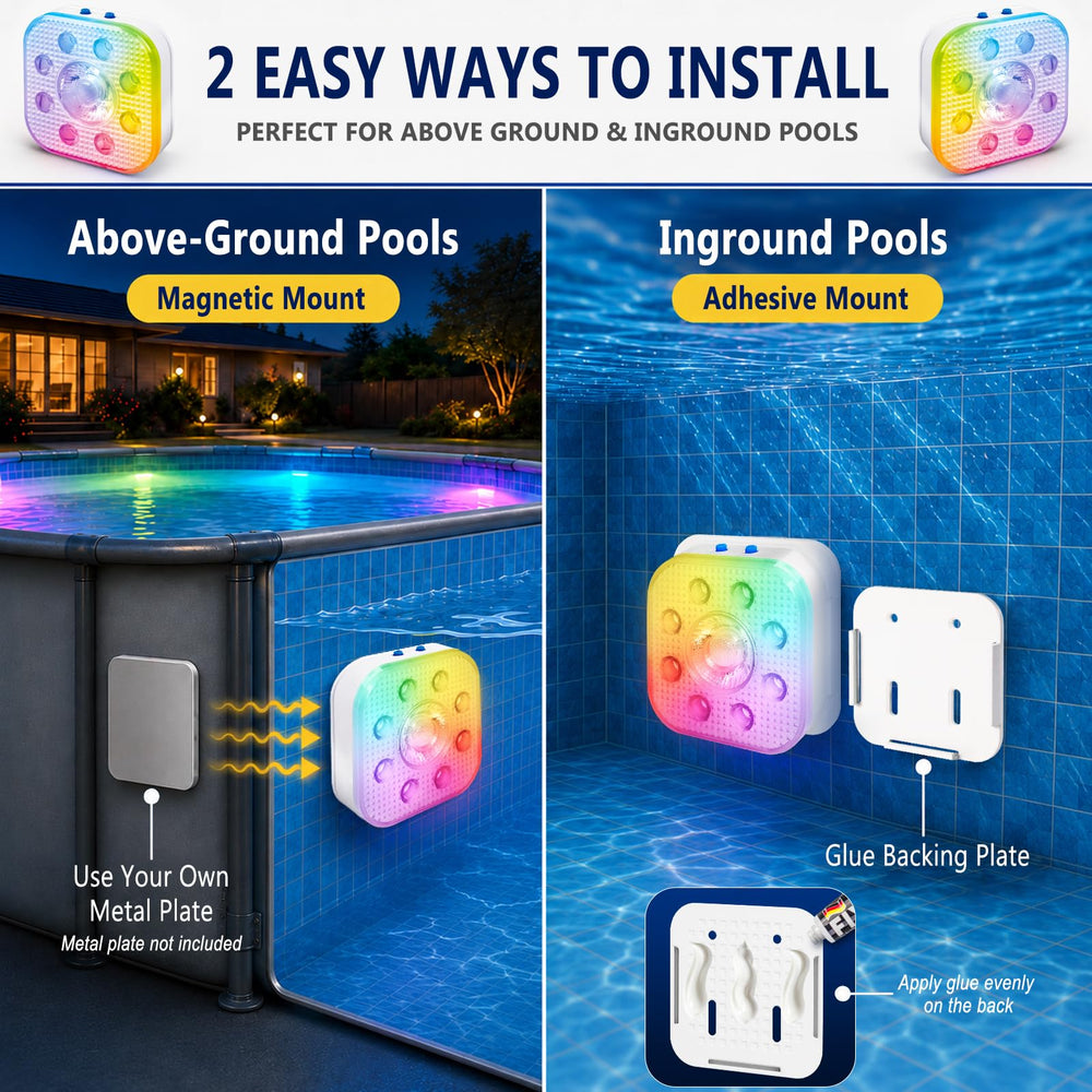 HL Submersible LED Pool Light packaging