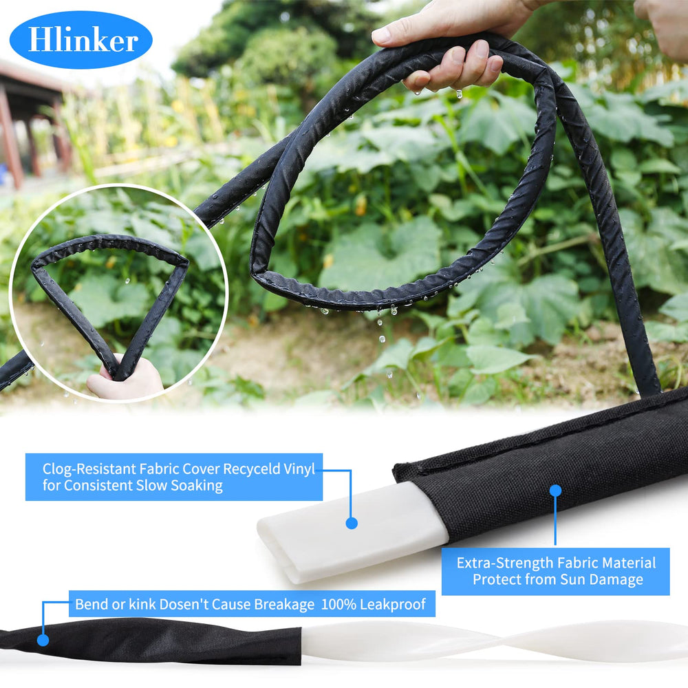 Hlinker Flat Soaker Hose packaging front view