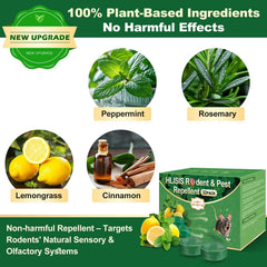 HLISIS peppermint oil repellent pellets in mesh bag