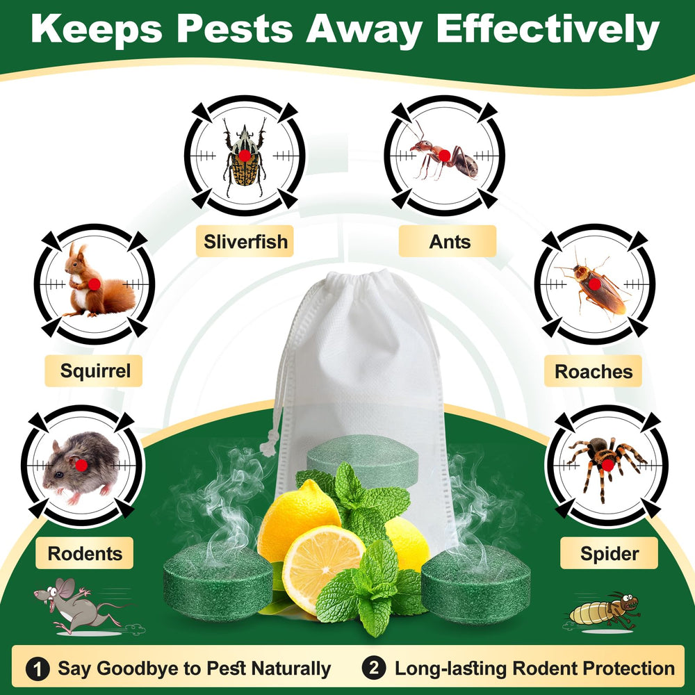 HLISIS rodent repellent packaging with pellets