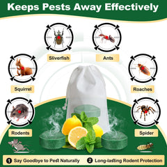 HLISIS rodent repellent packaging with pellets