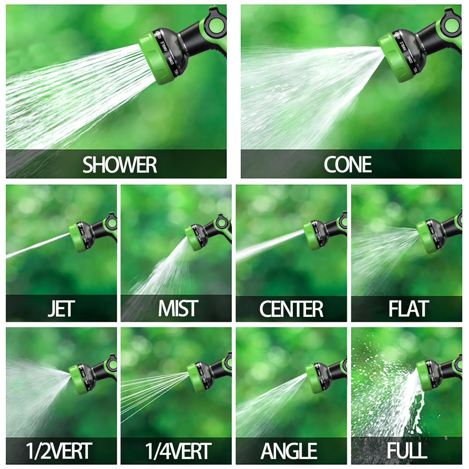 HmiL-U Hose Nozzle side view with rubber handle