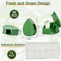 HNHMT Plant Wall Clips with adhesive stickers packaging