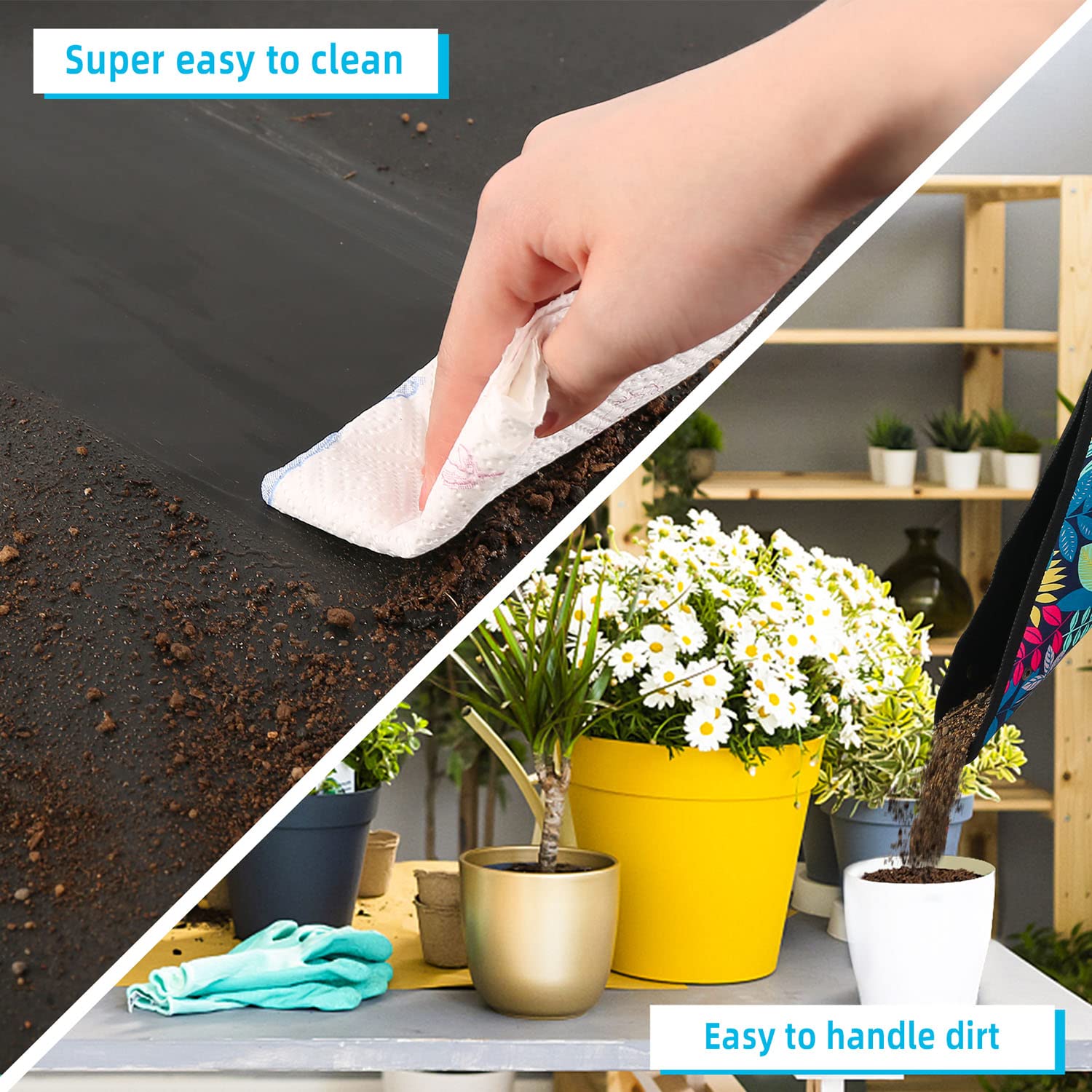 HNXTYAOB Repotting Mat assembly process illustration