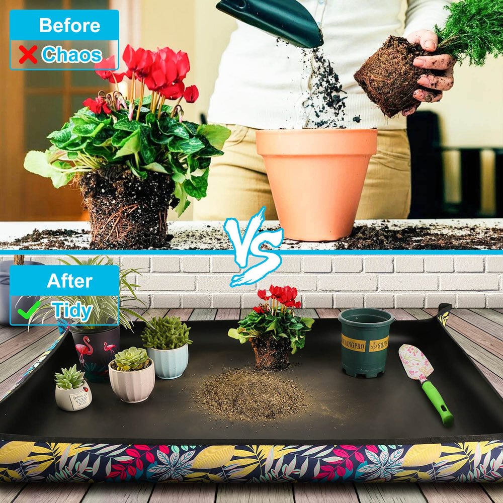 HNXTYAOB Repotting Mat folded for storage