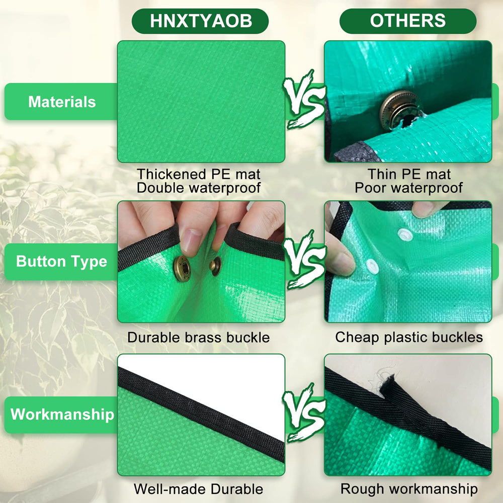 HNXTYAOB two-pack of 27" x 27" repotting mats