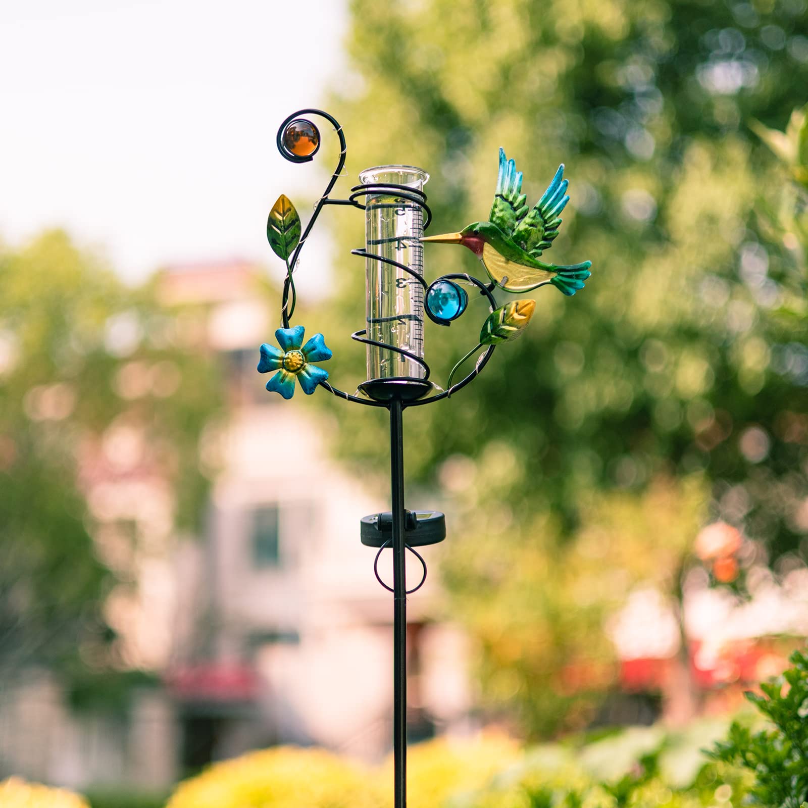 HOBYLUBY Hummingbird Rain Gauge packaging and contents