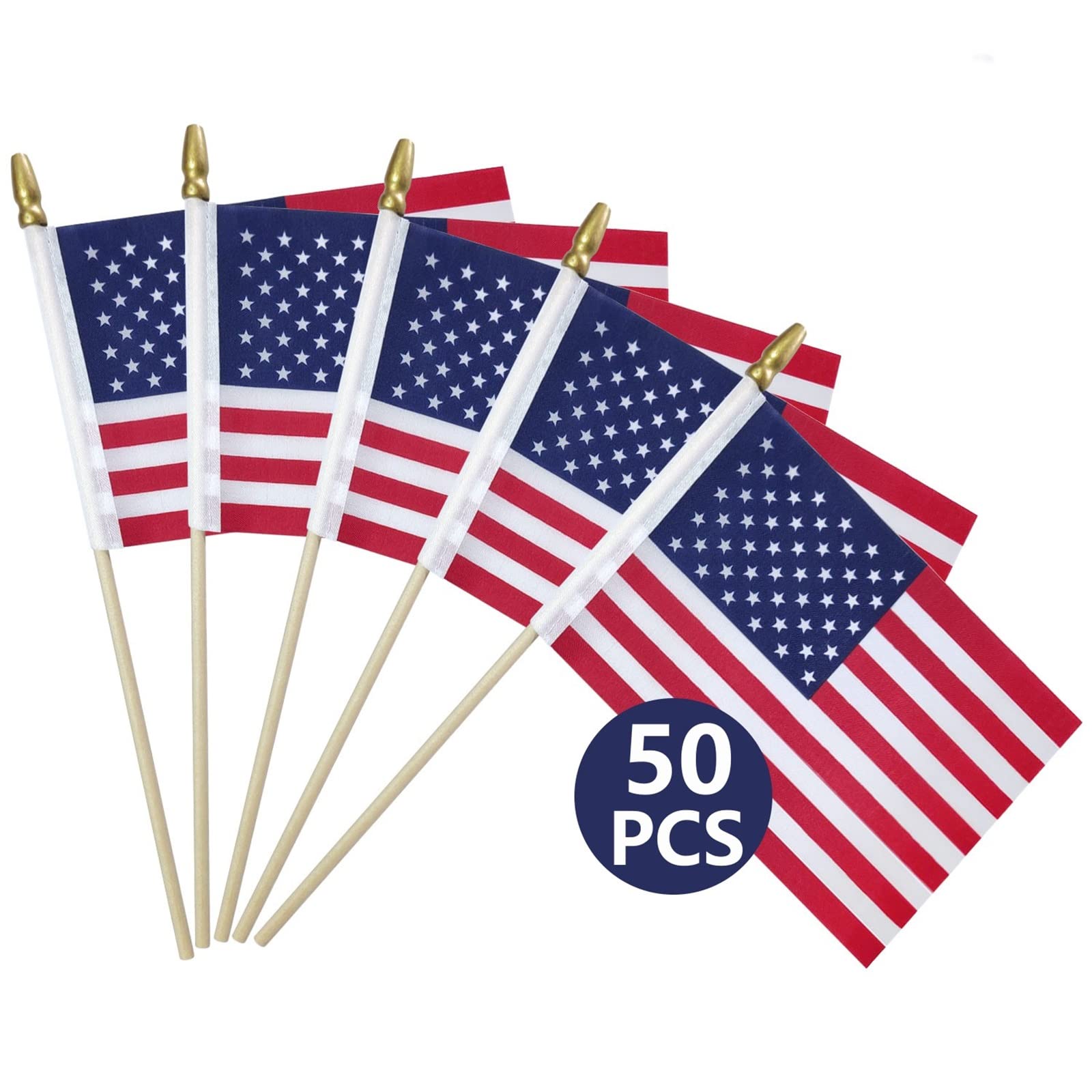 Hocis Mini American Flag 4x6 inch front view
