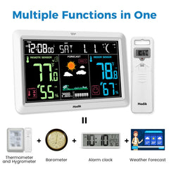 HODIK Wireless Weather Station showing indoor temperature