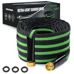 HODUP Garden Hose 50ft black-green model front view