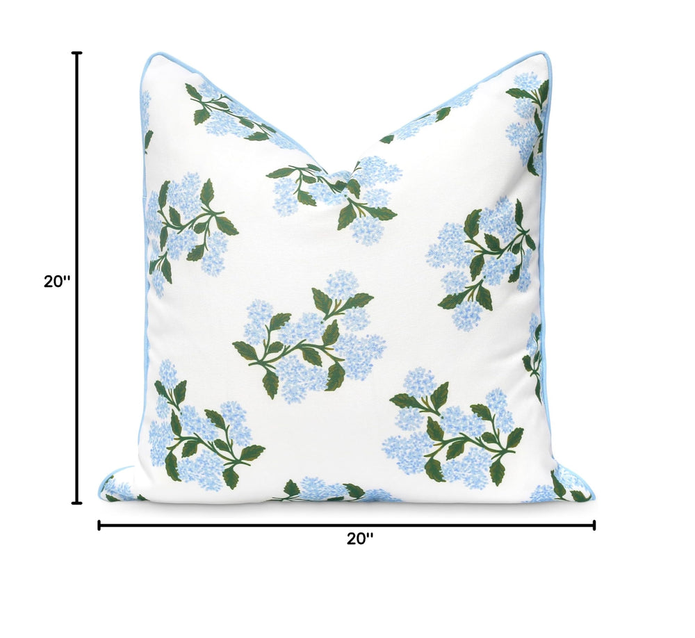 Hofdeco 20"x20" pillow cover displayed with matching decor