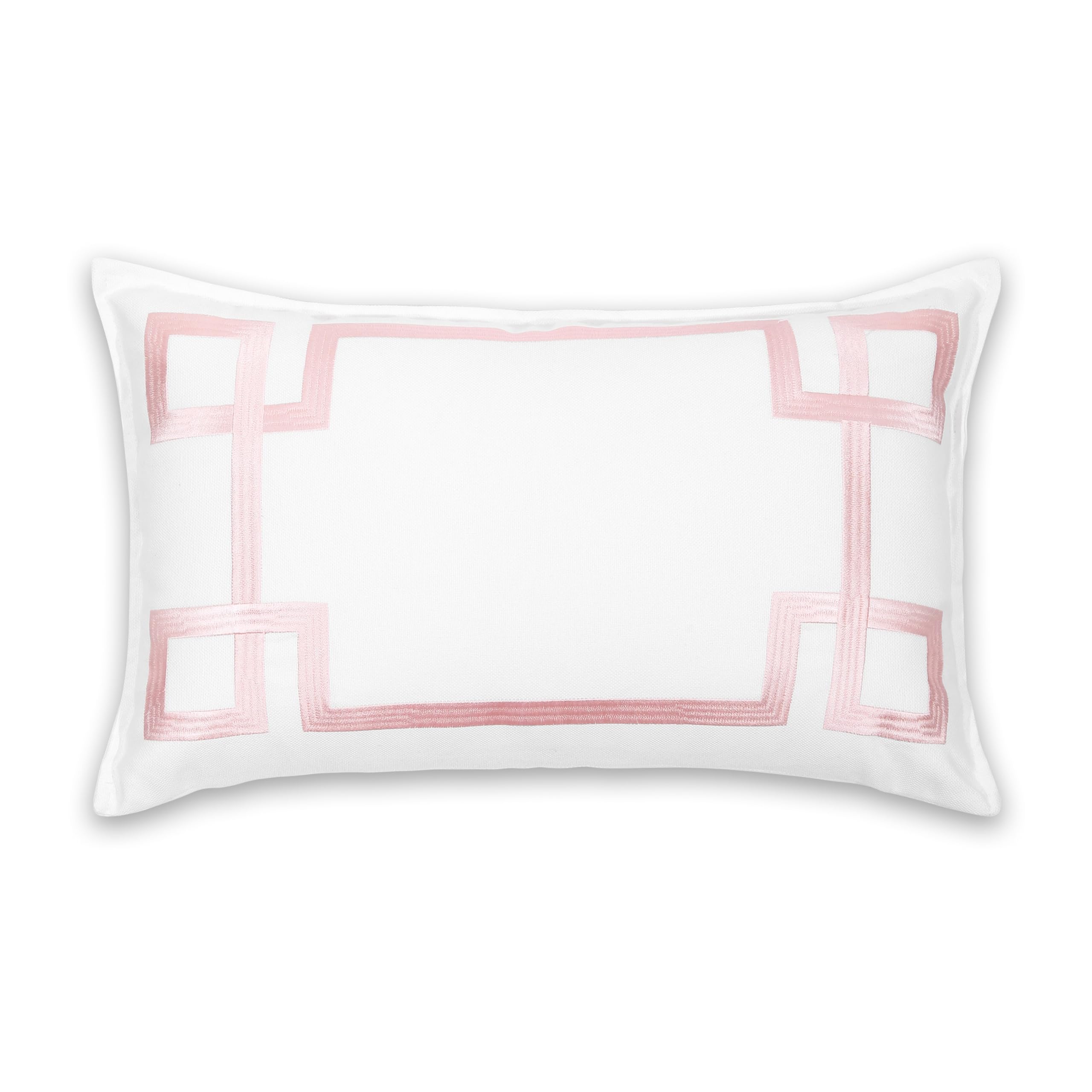Hofdeco Lumbar Pillow Cover displayed in a cozy reading nook