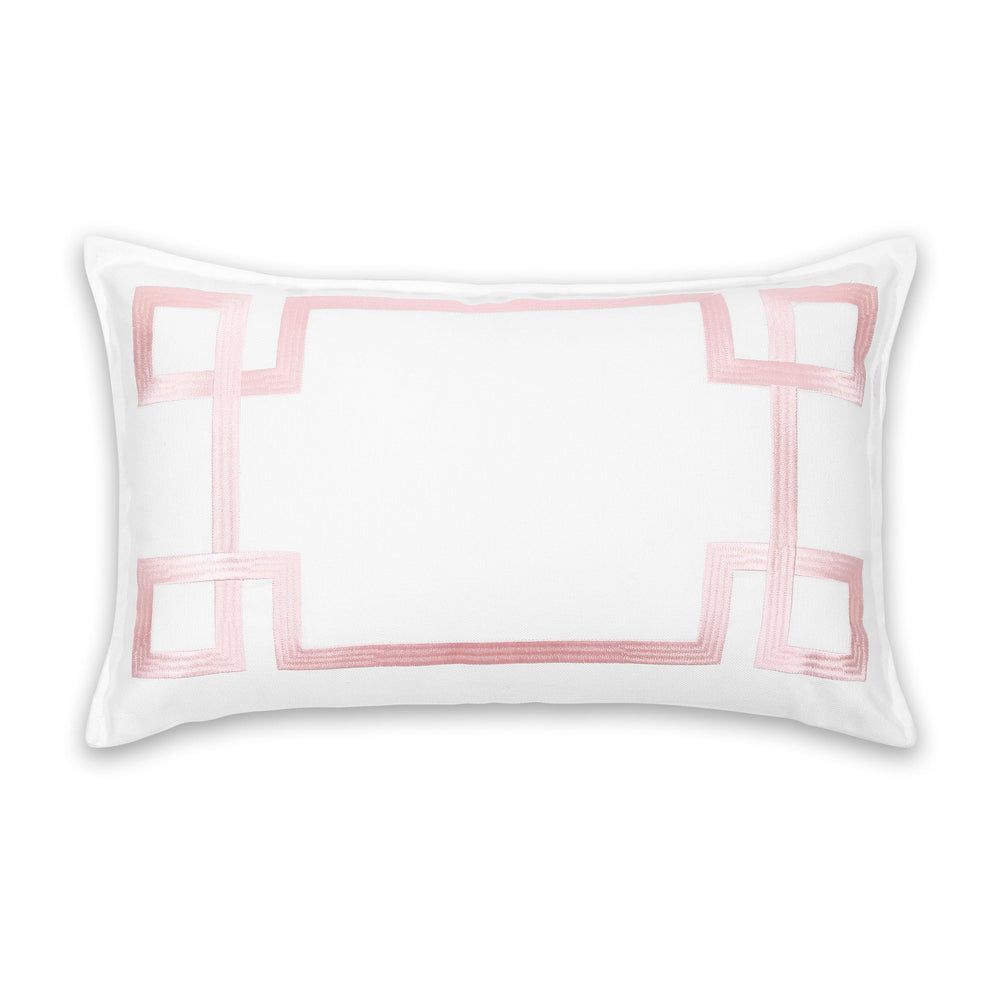 Hofdeco Lumbar Pillow Cover displayed in a cozy reading nook