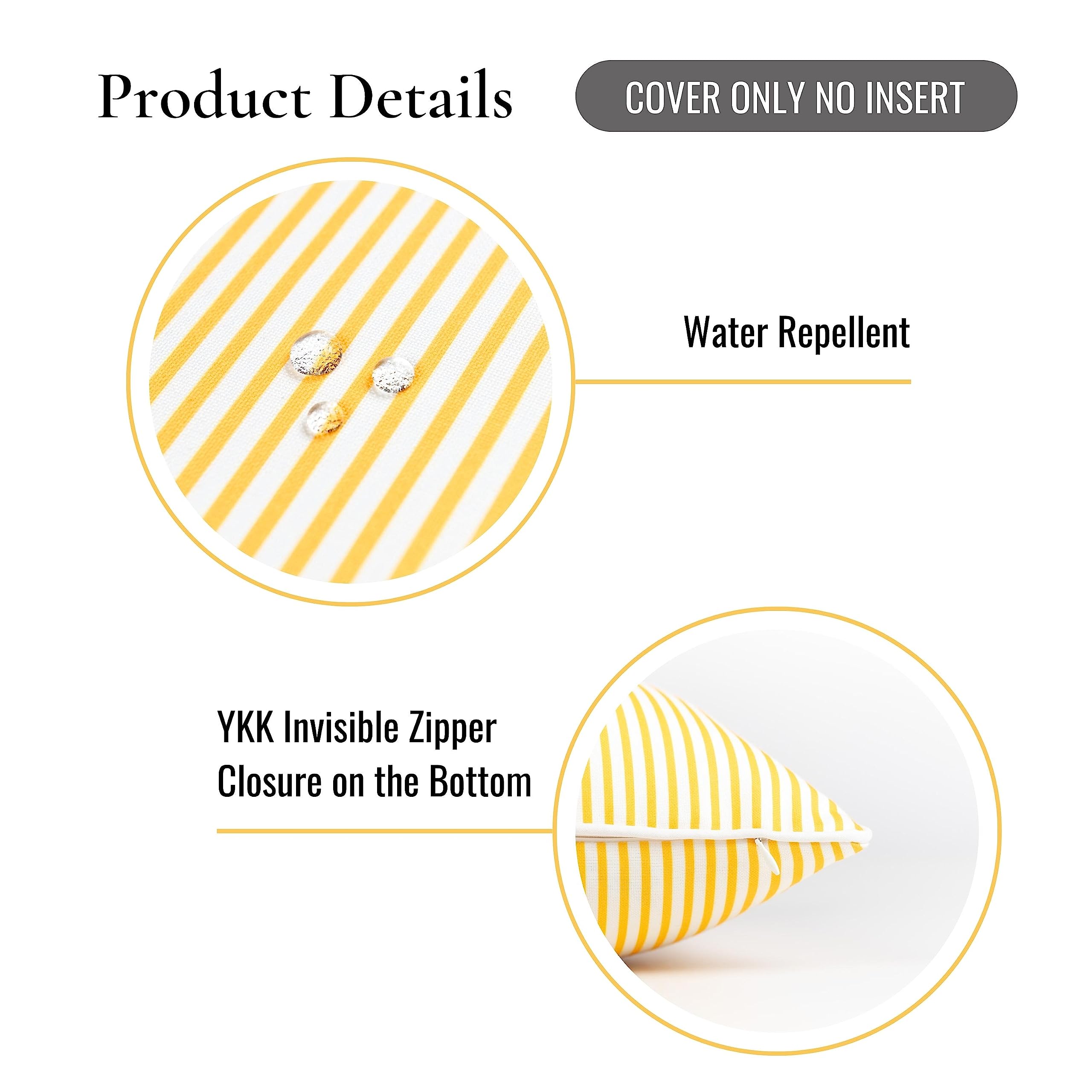 Hofdeco Premium Lumbar Pillow Cover displayed on a couch
