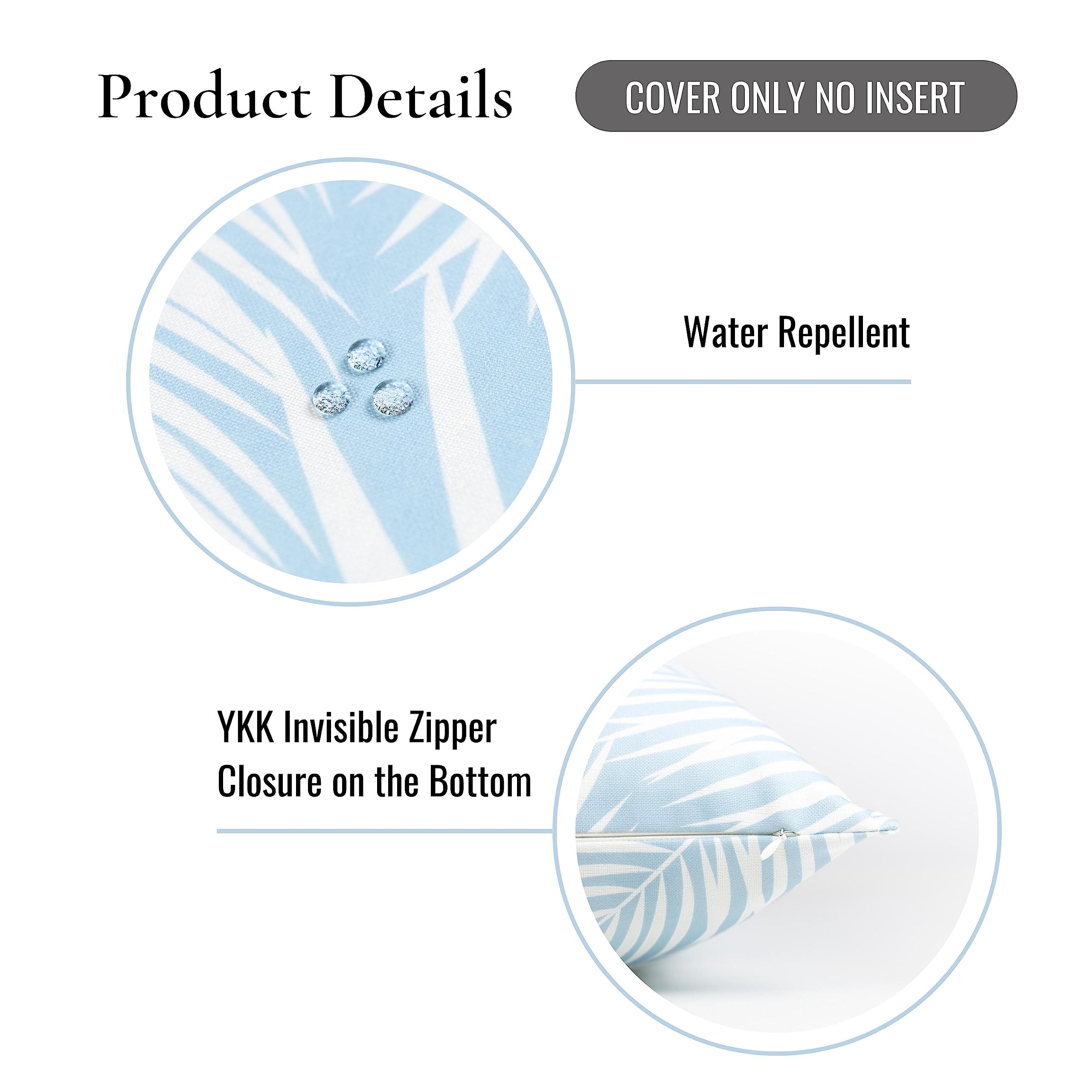 Hofdeco Premium Lumbar Pillow Cover packaging with product details