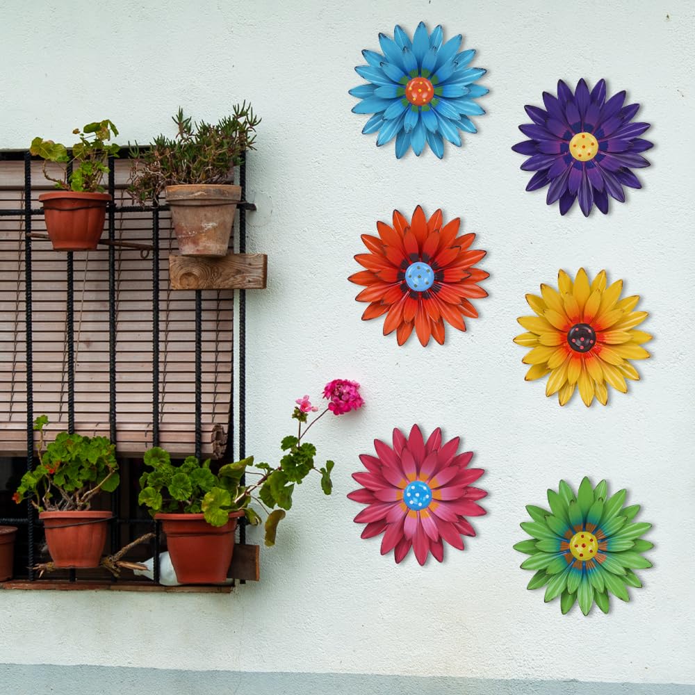 Hogardeck wall art flowers arranged in a living room