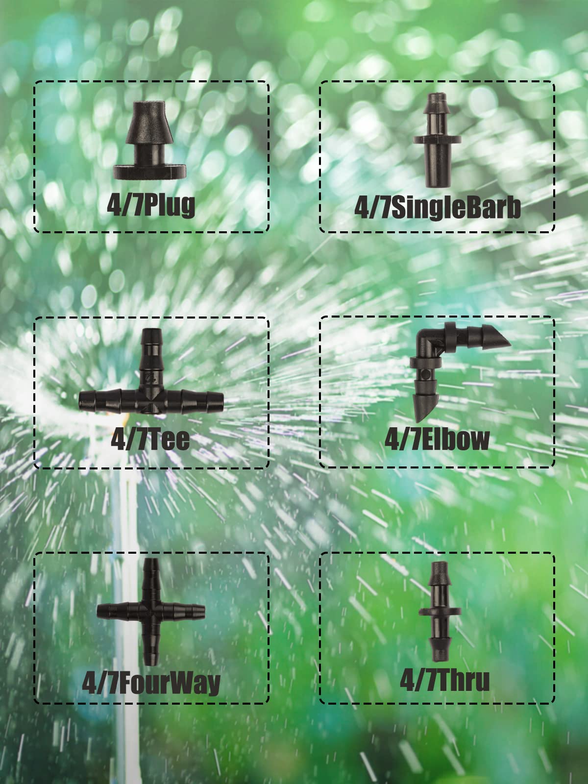 HOINCO elbow fittings and end plugs in packaging