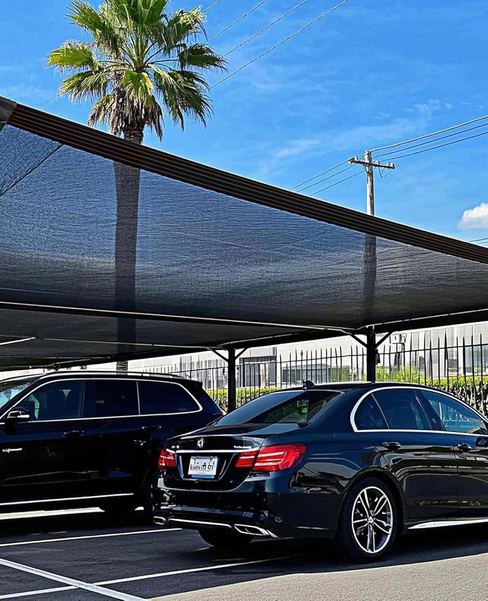 HOLAA Shade Cloth black panel detail