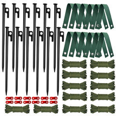 HOLANHING tree stakes kit packaging with stakes and straps