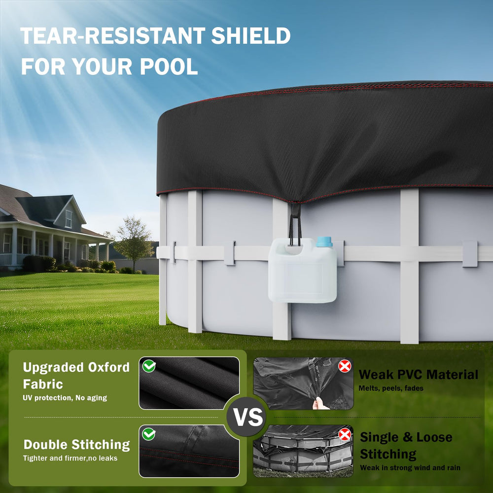 HOLDCOVER 12 Ft Round Pool Cover packaging