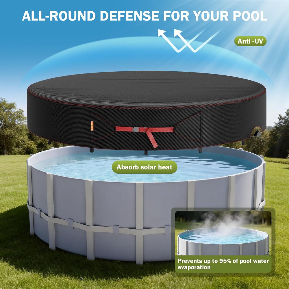 HOLDCOVER 14Ft Round Solar Pool Cover packaging